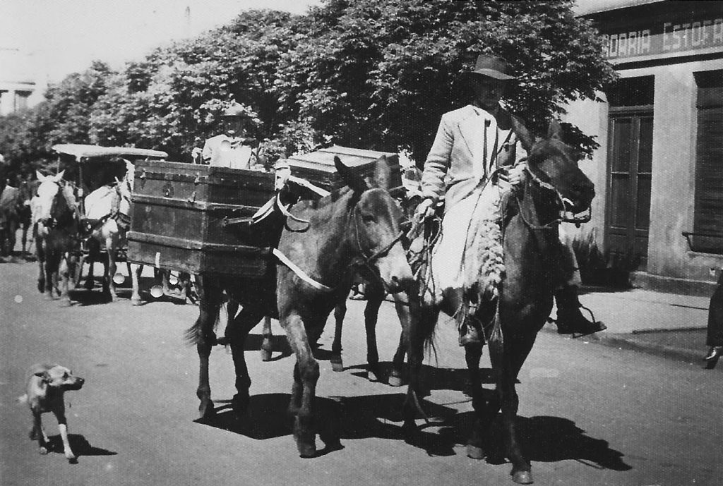 Não riam deste caixeiro viajante. Doem-lhe os pés, ardem suas costas. Por estradas poeirentas e rachadas, Cícero se locomove a pé, de burro ou carona...