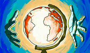 Mundo VI Globo Luz